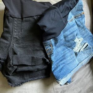 Maternity shorts